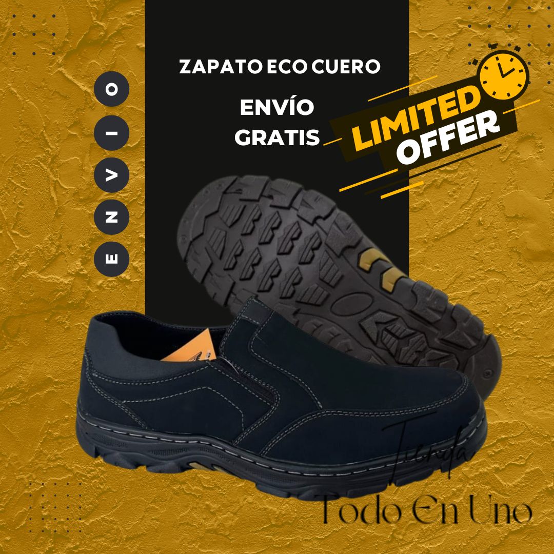 ZAPATO ECO CUERO HOMBRES ¡ÚLTIMAS UNIDADES!